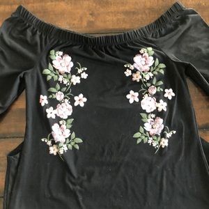 Size medium off the shoulder dress